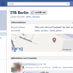 ITB 2011 auf Facebook Places
